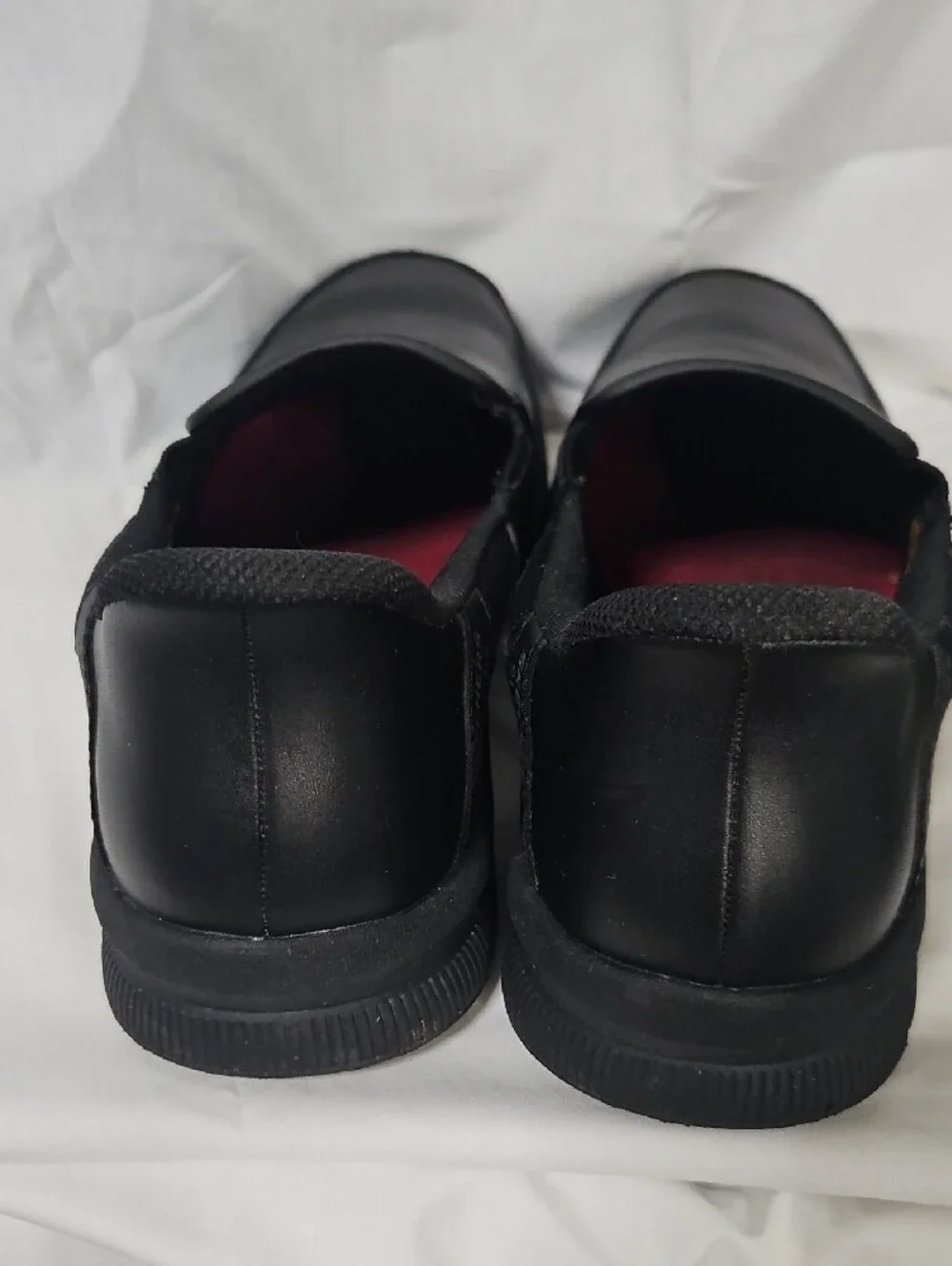 Skechers Men's Black Slip-Ins Casual Work Loafers